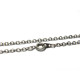 18 inch (46 cm) Trace Chain With Clasp - Necklace Chain with Clasp - Ant. Gold or Ant. Silver