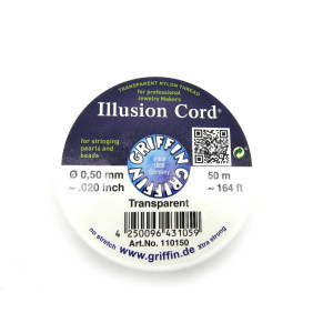 0.50 mm (.020 Inch) Griffin Illusion Cord Fine Bea...