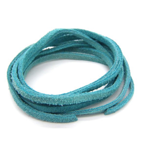 3 x 1.5 mm Flat Real Suede Leather Cord for Jewell... 3 x 1.5 mm Flat Real Suede Leather Cord for Jewell...