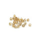 Tschechische MC Doppelkegelperlen - 4 mm - Crystal Celsian
