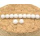 4 mm Czech MC Round Faceted Crystal Beads - White Chalk