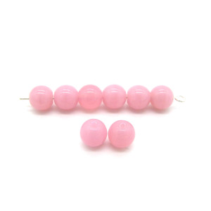 6 mm Traditional Round Czech Pressed Glass Beads -...
