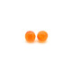 4 mm Small Round Czech Pressed Glass Beads - Hyacinth Orange