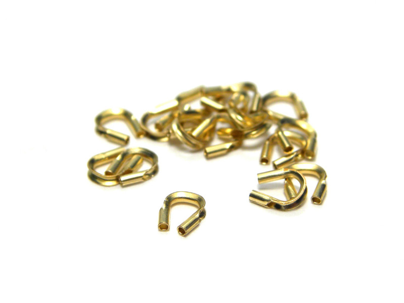 0.56 mm (0.02 inch) GOLD FILLED HQ Brass Wire guardians (5 Pc.)