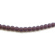 3 mm 8/0 Round Small Matt Frosted Glass Beads - Strand = approx. 145 pc