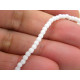 3 mm 8/0 Round Small Matt Frosted Glass Beads - Strand = approx. 145 pc
