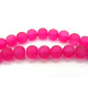 8 mm Round Mat Frosted Glass Beads (20 Beads) - Colour Choice