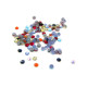 2 mm (6ss) Small Grade A Glass Hotfix Rhinestones Iron-On Stones - Mixed Colours (100 Pc.)