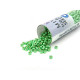 11/0 (2 mm) Miyuki Round Japanese Seed Beads - DURACOAT Galv Dark Mint Green (11-94214-TB) - 24 g - 5 inch XL Vial