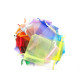 7 x 9 cm (2.7 x 3.5 Inch) Small Plain Organza Bags, Fabric Gift Bags, Gift Pouches (10 Bags Mixed Colour)