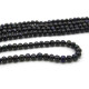 4 - 5 mm Near Round Freshwater Cultured Pearls - Grade A - Peacock Black Colour - 20 Pearls