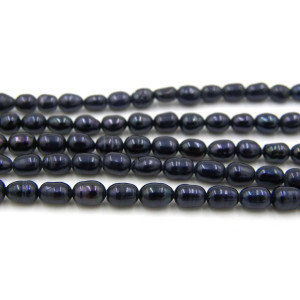 2.5 x 4 mm - Grade A - Rice-shaped Freshwater Cult...