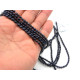 2.5 x 4 mm - Grade A - Rice-shaped Freshwater Cultured Pearls - Peacock-Black Colour (1 Strand or 10 Pearls)