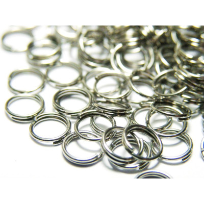 6 mm Stainless Steel Split Rings - Non-tarnish - Very Strong - 100 Pc. 6 mm Stainless Steel Split Rings - Non-tarnish - Very 6 mm Stainless Steel Split Rings - Non-tarnish - Very Strong - 100 Pc. 6 mm Stainless Steel Split Rings - Non-tarnish - Very