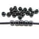 4 x 3 mm Round Stainless Steel Spacer Beads / Filler Beads with 2 mm Hole - Gold, Rose Gold, Black - 10 Pc.
