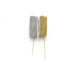 3 mm feine Edelstahl-Papierklammerkette in Gold oder Platin-Silber