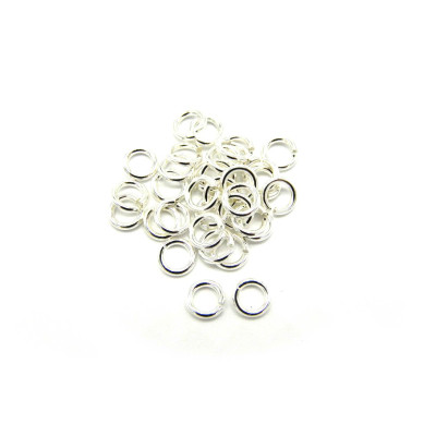4 mm Small Thin Sterling Silver 925 Open Jump Rings