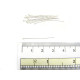 30 mm Sterling Silver 925 Head Pins with Ball Head (10 or 50 pc.)