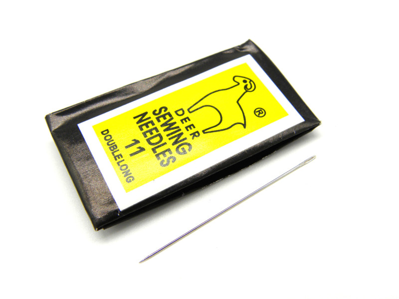 Size 11 - 4.8 cm (1.9 inch) Fine Needles for Beading, Stitching, Crafts (25 Pc.)