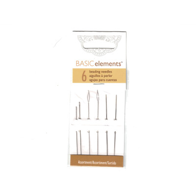 The Bead Smith Mixed Beading Needles - Different Lengths and Thicknesses - Pack of 6