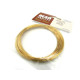 The Bead Smith Designer Quality Round Jewellery Craft Wire 24 K Gold Plated