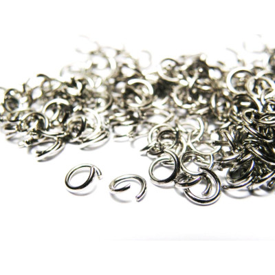 5 mm x 0,8 mm (20 GA) Edelstahl Biegeringe (100 Stk.)