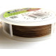 0.46 mm (.018 inch) Beadalon 7-Strand Nylon-Coated Stainless Steel Beading Wire - 9.2 m (30 ft) Bronze 0.46 mm (.018 inch) Beadalon 7-Strand Nylon-Coated Stainless Steel Beading Wire - 9.2 m (30 ft) Bronze