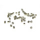 1 x 1 mm 925 Sterling Silver Mini Crimp Tube Beads - 25 Pc.