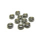 5 mm Medium Round Stainless Steel Spacer Ring Beads (10 or 50 pc.) - Medium 3 mm Hole - Silver 5 mm Medium Round Stainless Steel Spacer Ring Beads (10 or 50 pc.) - Medium 3 mm Hole - Silver