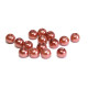 4 mm Round Faux Pearls Glass Beads (75 pc.) - Copper