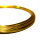 0.8 mm - 20 GA - Soft Aluminium Craft/Jewellery Wire (10 m / 11 Yd) - GOLD