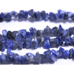 3 to 6 mm Sodalite Chips, Real Gemstone Chip Beads... 3 to 6 mm Sodalite Chips, Real Gemstone Chip Beads...