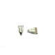 12 mm Large Platinum Plated Brass Bails (10 pc.)