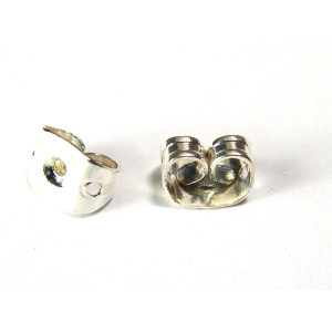 6 mm Large Butterfly Earring Backs - 1 mm (18 GA) ...