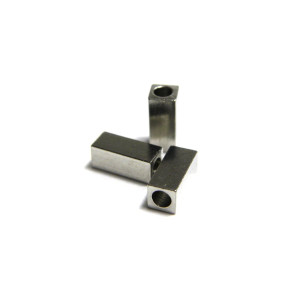7x3 mm Cuboid Stainless Steel Beads (10 pc.) - Sil... 7x3 mm Cuboid Stainless Steel Beads (10 pc.) - Sil...