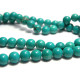 6 mm Runde Sinkiang Türkisperlen (Strang oder 10 Perlen)