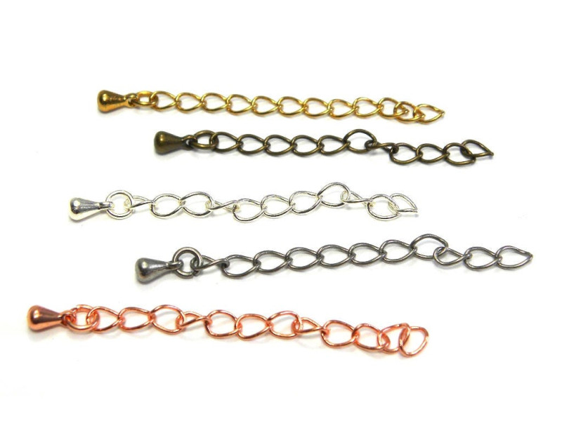 5 cm Extension Curb Chains with Ball End