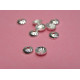 4 mm Round Sterling Silver 925 Swirl Bead Caps - Pack of 10