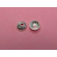 4 mm Round Sterling Silver 925 Swirl Bead Caps - Pack of 10