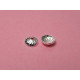 4 mm Round Sterling Silver 925 Swirl Bead Caps - Pack of 10