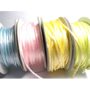 2.5 mm Satin Cord - Choice of Colours - Jewelry Co... 2.5 mm Satin Cord - Choice of Colours - Jewelry Co...