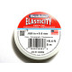 0.5 mm (.020 inch) - 24 GA - Spool Beadalon Elasticity Elastic Cord - 5 m (16.4 ft) - CLEAR