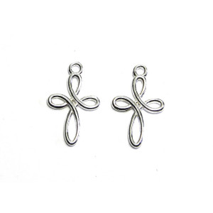 21 mm (0.8 Inch) Large 925 Sterling Silver Decorat...