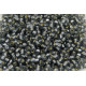 10 gr  Miyuki Perlen, Rocailles 11/0 (2 mm) - Silver lined Grey - Farbnr. 21