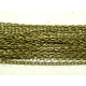 1m loose Ankerkette aus Metall, Schuckkette 3 x 4 mm - Antikgold oder Antiksilber
