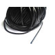 2 mm Thick HQ Round Real Leather Cord - Black
