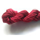 28 m Braided Nylon Cord for Macrame - 0.8 mm - Wine