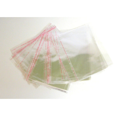 Resealable Cellophane Bags - Display Bags 22 x 17.5 cm for DIN A5 Paper/Photos/Cards/Artwork