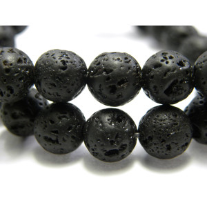6 mm Round Lava Beads, Natural Lava Rock Beads - N... 6 mm Round Lava Beads, Natural Lava Rock Beads - N...