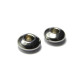 6 mm Saucer-shaped Rounded Stainless Steel Spacer Beads - Silver (20 pc) 6 mm Saucer-shaped Rounded Stainless Steel Spacer Beads - Silver (20 pc)
